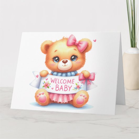 ベビー告知カード カード (正面)