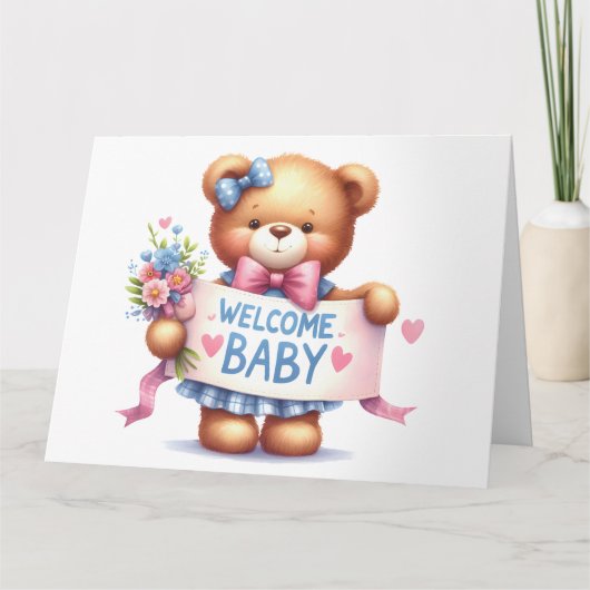 ベビー告知カード カード (正面)