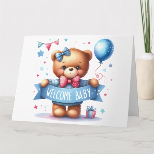 ベビー告知カード カード (正面)