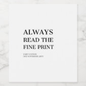 ベビー告知ワインボトルラベル ワインラベル (シングルラベル)