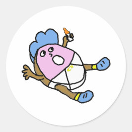 ベビー味ドーナツ ラウンドシール