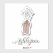 ベビー呼吸花 シール (シート)