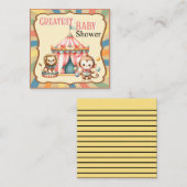 ベビー回路 ノートカード (正面/裏面)