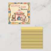 ベビー回路 ノートカード (正面/裏面)