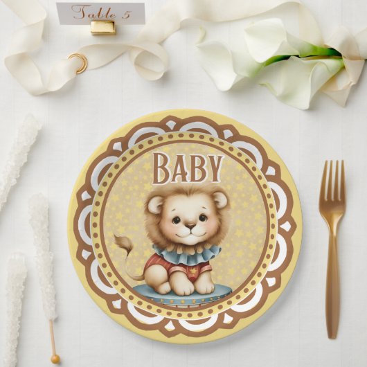 ベビー回路 ペーパープレート (ウェディング)