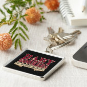 ベビー団塊世代ザ世代もっとも偉大レトロスローガン キーホルダー (側面)