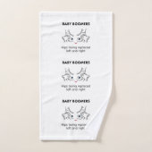 ベビー団塊世代 – 交換離れ中のお尻 バスタオルセット (ハンドタオル)