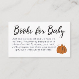 ベビー囲いカード用かぼちゃブック エンクロージャーカード