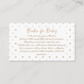 ベビー囲いカード用のかわいい本 エンクロージャーカード (正面)