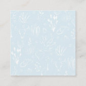 ベビー囲いカード用のカウボーイ砂漠の本 エンクロージャーカード (裏面)