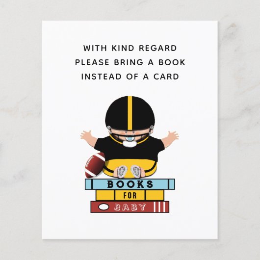 ベビー囲いカード用のベビシャワーブック (正面)