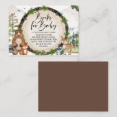 ベビー囲いカード用の木地動物書 エンクロージャーカード (正面/裏面)