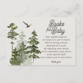 ベビー囲いカード用の森林本 エンクロージャーカード