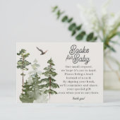 ベビー囲いカード用の森林本 エンクロージャーカード (スタンド正面)