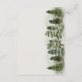 ベビー囲いカード用の森林本 エンクロージャーカード (裏面)