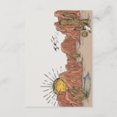 ベビー囲いカード用の森林本 エンクロージャーカード (裏面)