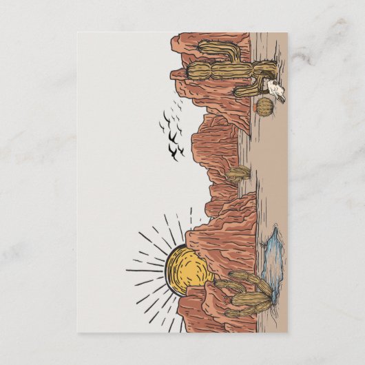 ベビー囲いカード用の森林本 エンクロージャーカード (裏面)