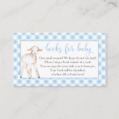 ベビー囲いカード用の畜産帳 エンクロージャーカード (正面)