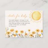 ベビー囲いカード用サンシャインブック エンクロージャーカード (正面)