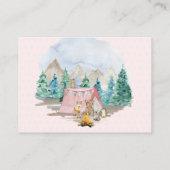 ベビー囲い用キャンプ本 名刺 (裏面)