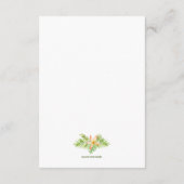 ベビー囲い車サファリ動物のための本 エンクロージャーカード (裏面)