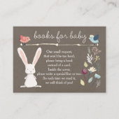 ベビー図書の依頼 エンクロージャーカード (正面)