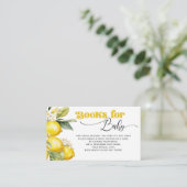 ベビー地中海の用レモンブック エンクロージャーカード (スタンド正面)