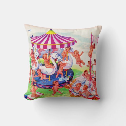 ベビー地 クッション (正面)