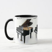 ベビー壮大ピアノコップ マグカップ (左)