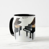ベビー壮大ピアノコップ マグカップ (正面左)