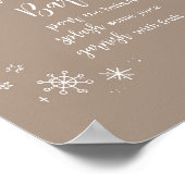 ベビー外が冷たい母オサバー ポスター (角)