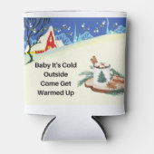 ベビー外が冷たい飲み物 缶クーラー (正面)