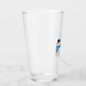 ベビー外が寒くて雪だるまが付いている タンブラーグラス (右)