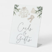 ベビー外のカードやギフトは冷たい 台座サイン (正面)