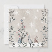 ベビー外のベビーシャワーカードは冷空白のたい サンキューカード (正面)