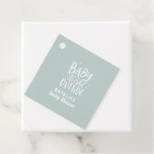 ベビー外のベビーシャワーパーティー広場 フェイバータグ (インサイチュ)