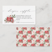 ベビー外のベビーシャワー囲いカードが冷たい エンクロージャーカード (正面/裏面)