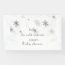 ベビー外の冷たいベビーシャワー