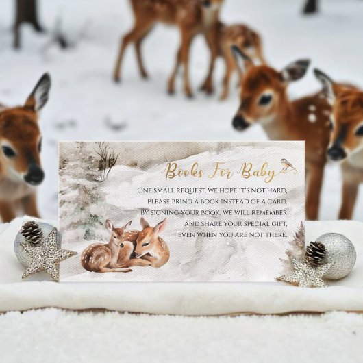 ベビー外の冷たい本ベビーベビーシャワー エンクロージャーカード