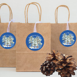 ベビー外の冷王室のたい感謝してい青 ラウンドシール