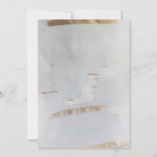 ベビー外の動物が冷たいバーチャル赤ちゃんシャワー 招待状 (裏面)