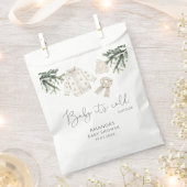 ベビー外の赤ちゃんシャワーが冷たい フェイバーバッグ (クリップ留めされた状態)