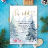 ベビー外の赤ちゃんシャワーが冷たい 招待状