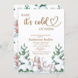 ベビー外の赤ちゃんシャワーの誘い