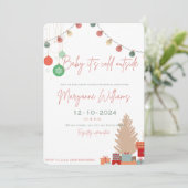 ベビー外の赤ちゃんシャワーの誘い 招待状 (スタンド正面)