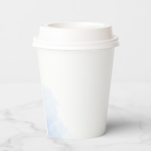 ベビー外の赤ちゃんシャワーの誘い 紙コップ (裏面)