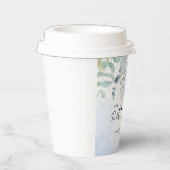 ベビー外の赤ちゃんシャワーの誘い 紙コップ (右)