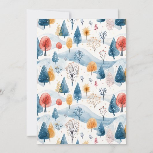 ベビー外の赤ちゃんシャワー男女兼用が冷たい 招待状 (裏面)