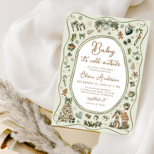 ベビー外の赤ちゃんシャワー男女兼用が冷たい 招待状