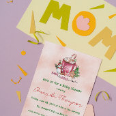 ベビー外の赤ちゃんシャワー男女兼用が冷たい 招待状